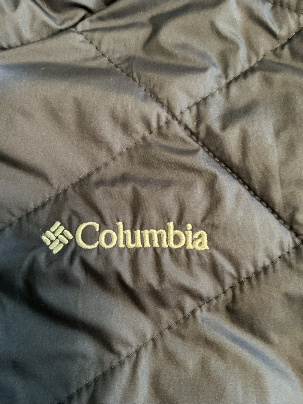 Columbia Navy Quilted Puffer Jacket XL - Picture 5 of 10